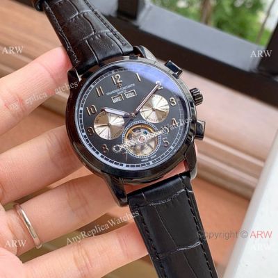 Knock off Vacheron Constantin Perpetual Calendar SS Silver Dial Watches